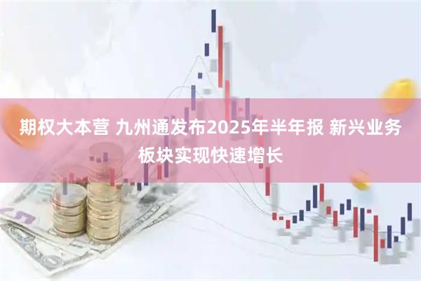 期权大本营 九州通发布2025年半年报 新兴业务板块实现快速增长
